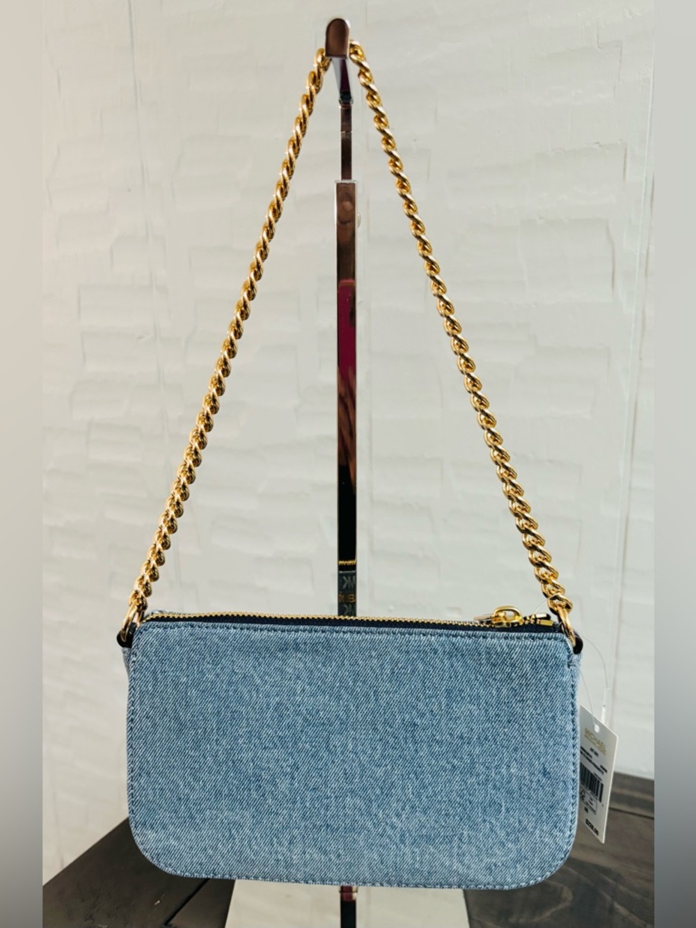 Michael Kors Chain Pouchette Shoulder Bag - Picture 3 of 12